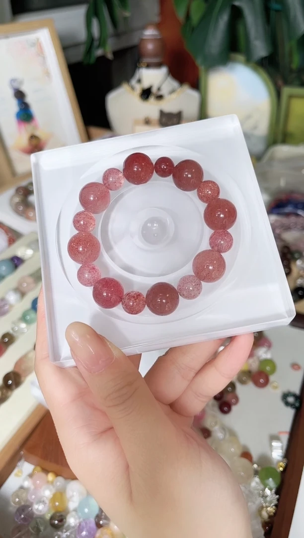 非金属石英石桃花坞草莓泡泡珠14+尺寸