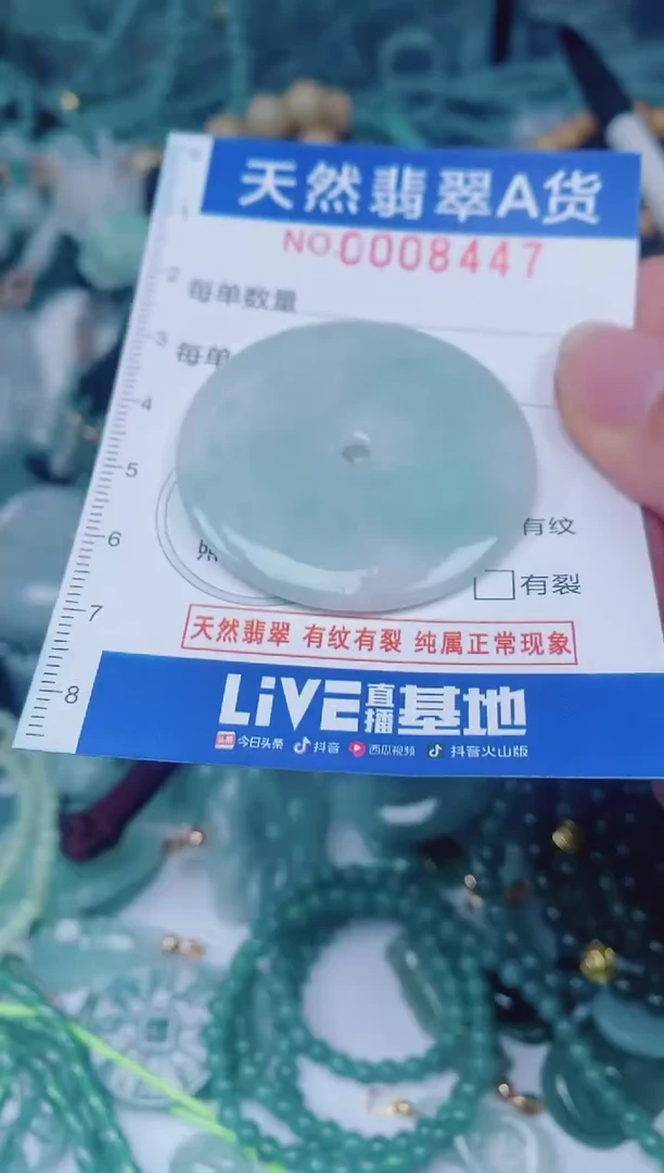 颈饰未镶嵌翡翠00008447