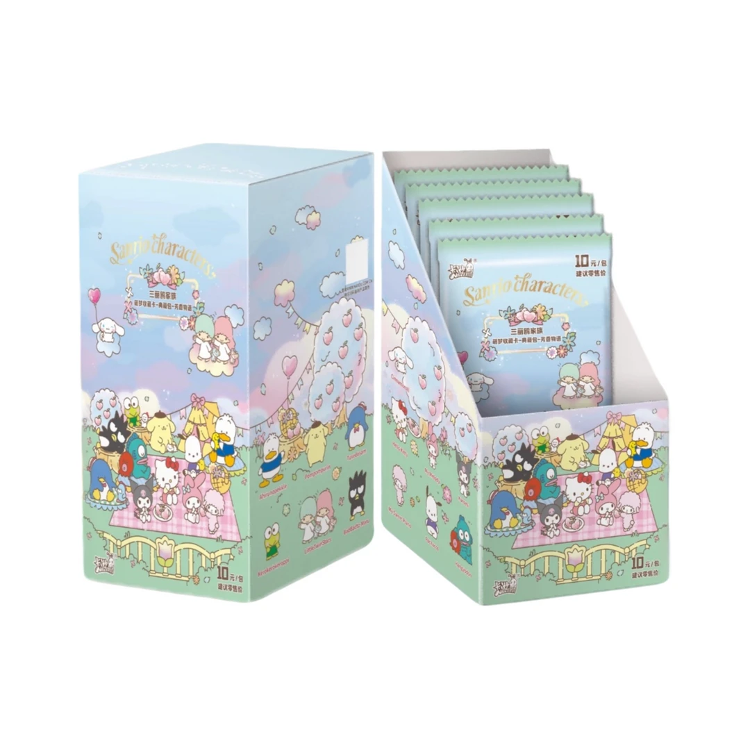 三丽鸥家族-萌梦收藏卡-典藏包-芳香物语-第1弹 盲盒代拆 宵夜