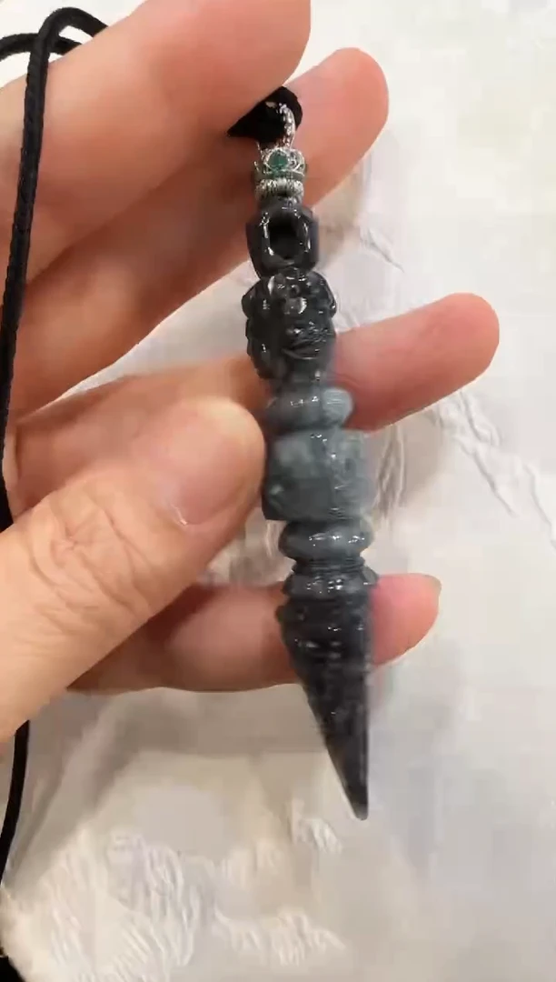 颈饰未镶嵌翡翠国风