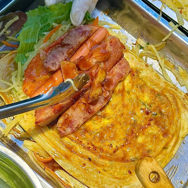 【制作方便】鸡蛋灌饼半成品卷饼手抓饼儿童营养特色早餐懒人食品