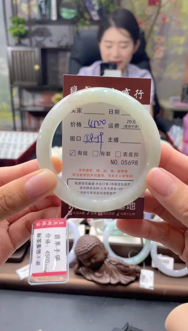 未镶嵌手镯翡翠5698****