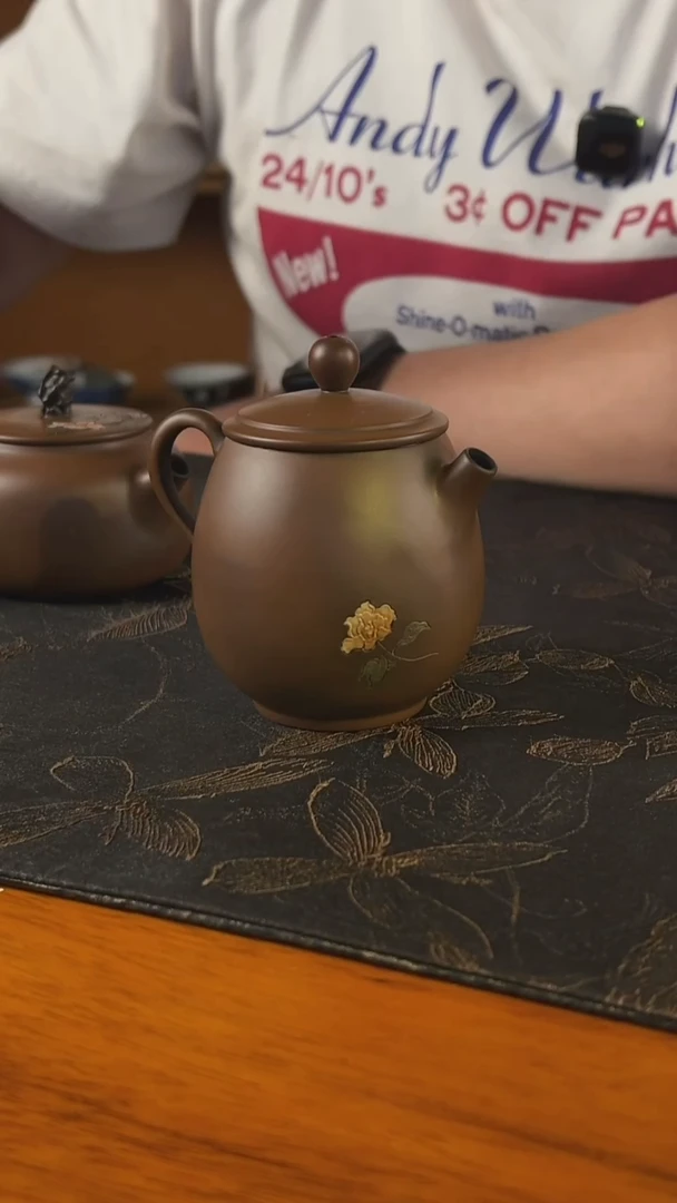 建水紫陶 400目泥料 紫陶壶 7号