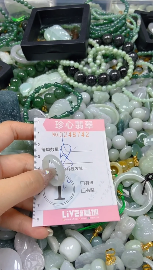 翡翠未镶嵌颈饰闪购0248742