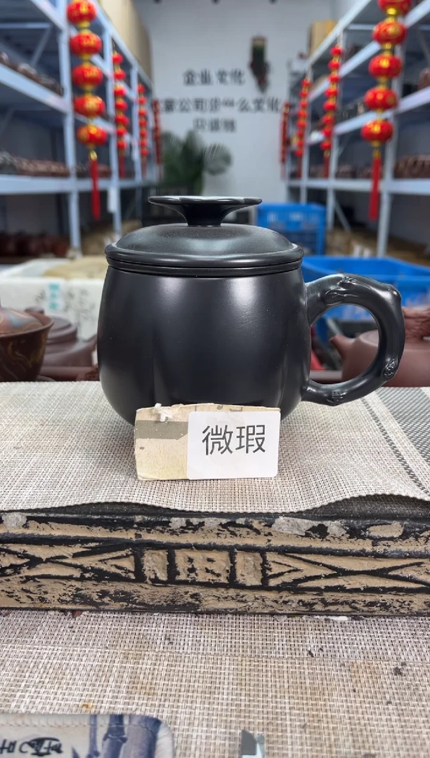 茶杯紫砂微瑕紫砂杯泡沫装