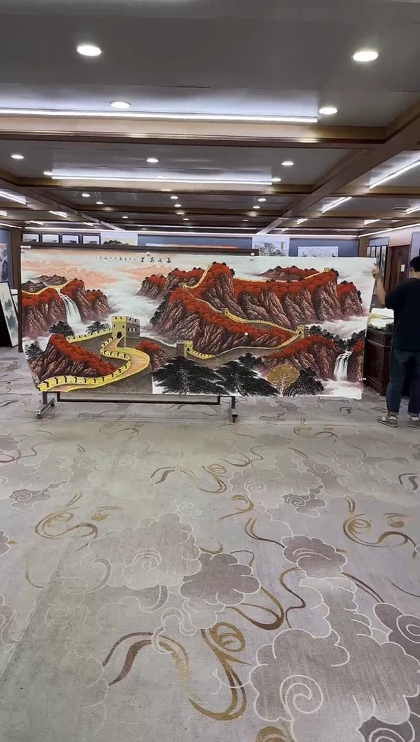 绘画绘画Y-王红兵-大丈二-山水画