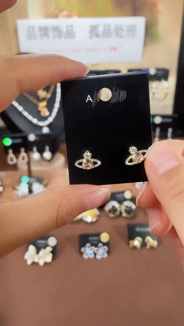 合金925银锆石豆2133