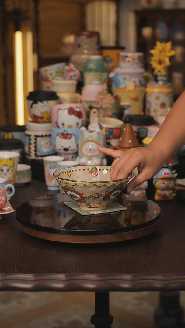 景德镇釉下彩绘设计师款式陶瓷