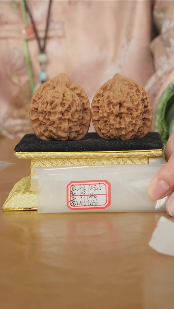 把件文玩核桃官帽