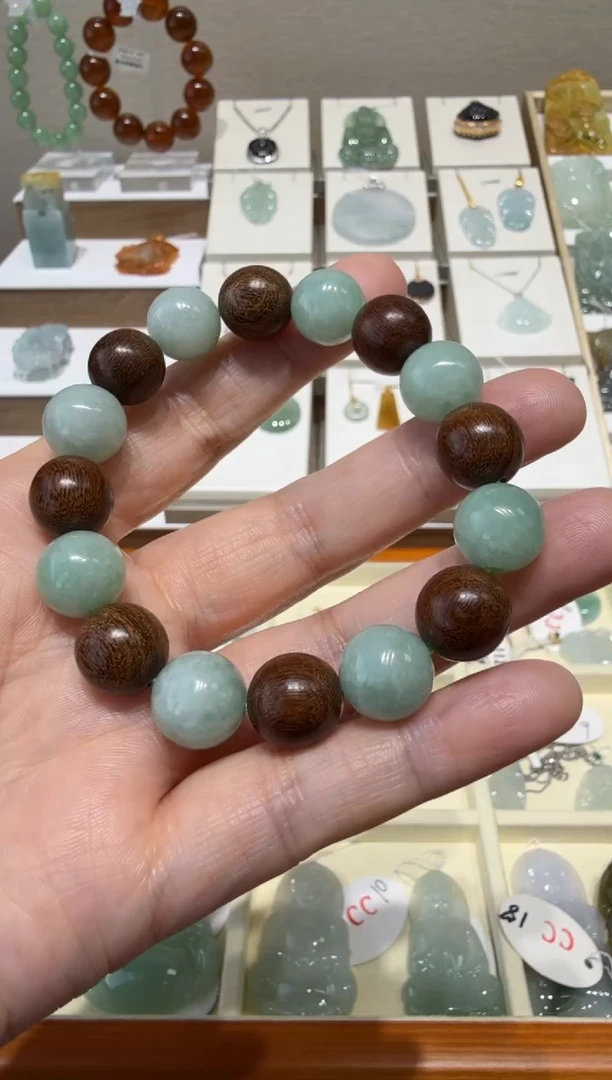 未镶嵌挂件翡翠A货翡翠多样性手串发一件