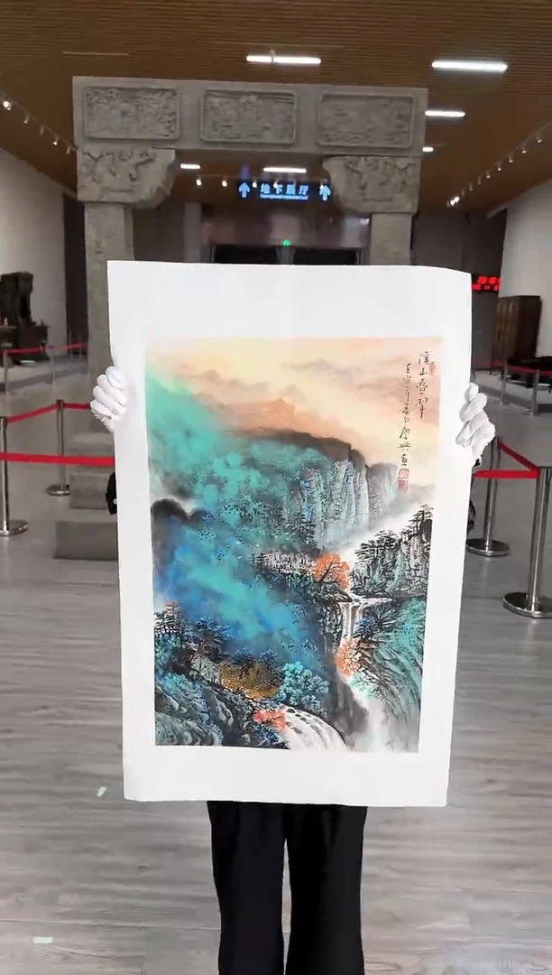 国画16赵隆轩艺术馆李庆兴老师作品