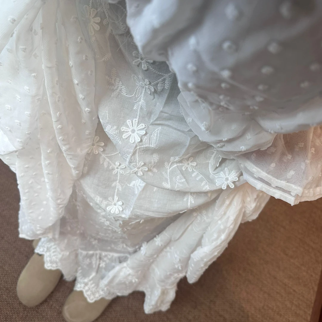 仙女半身裙lolita薄款纱裙打底甜美