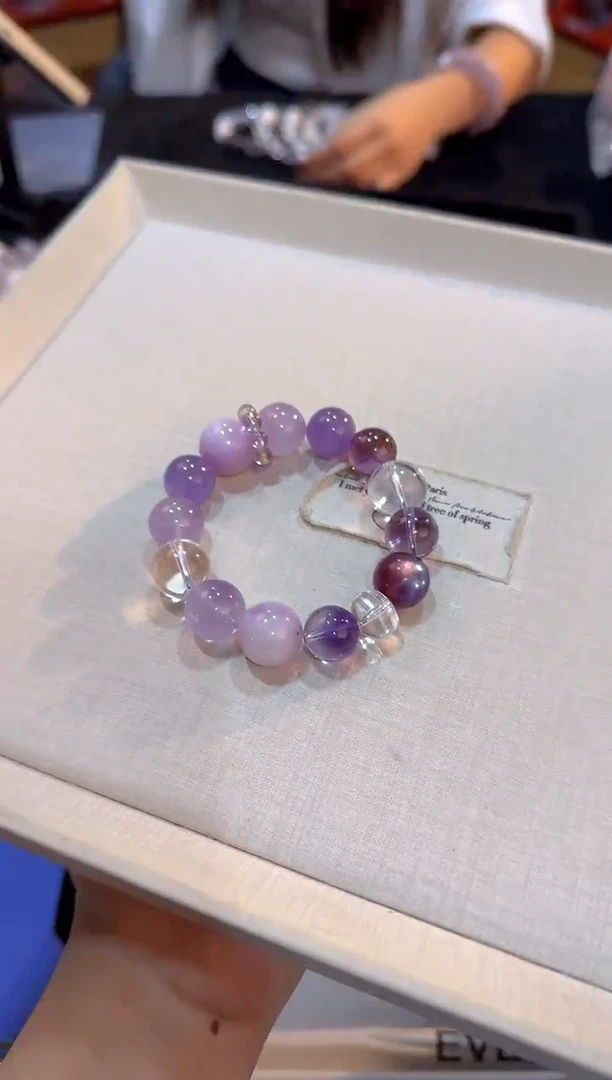 未镶嵌手串水晶001/多样性发其一/卡13-15