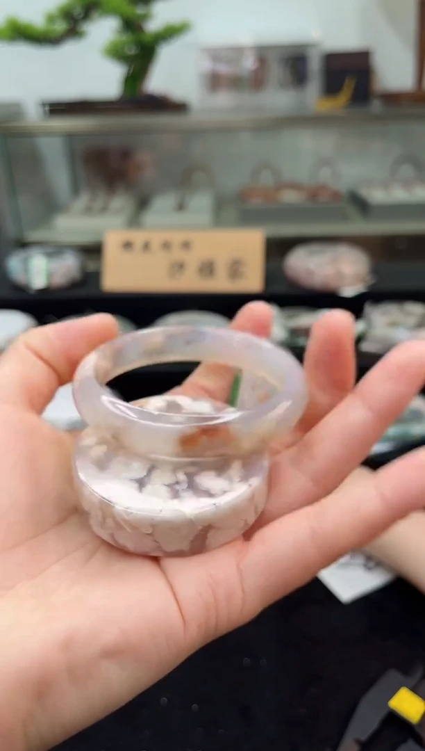 未镶嵌手镯石英质玉56圈口（赠品镯心）3572095