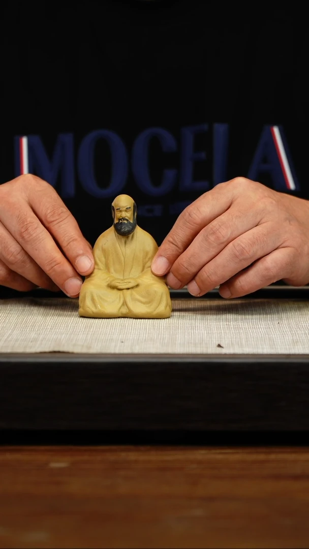 茶壶紫砂段泥达摩