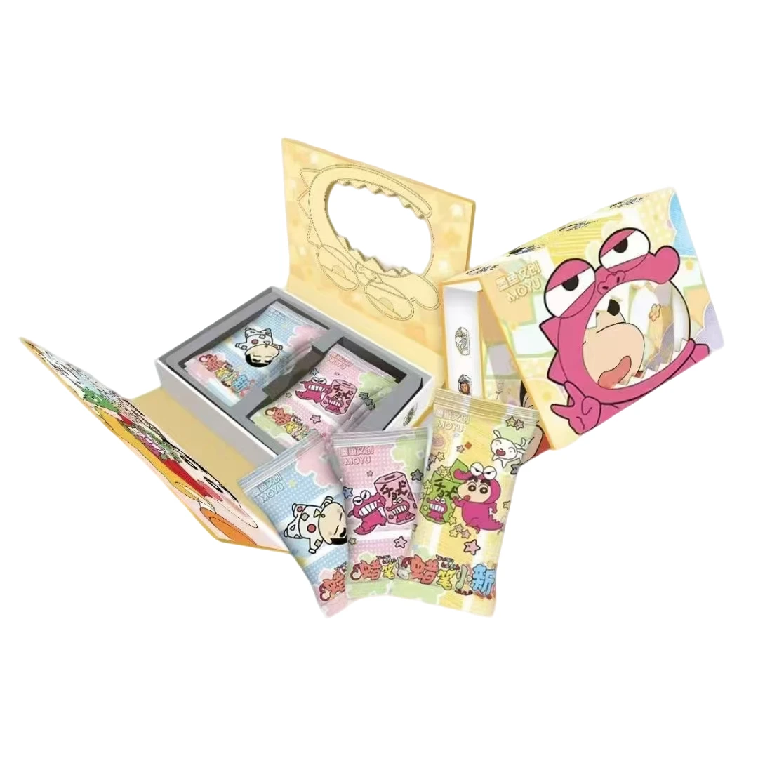 C【吃吃】墨鱼文创 蜡笔小新 国卡二创收藏卡牌盲盒【默认代拆】