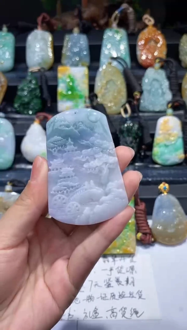 定制翡翠未镶嵌翡翠A货