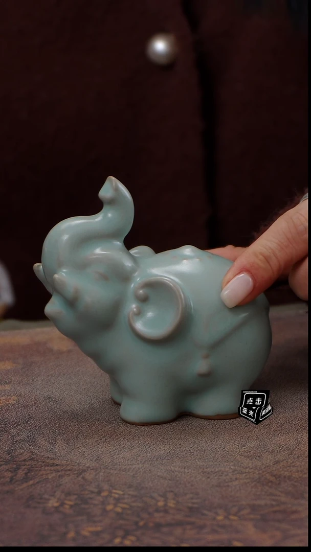 瓷片茶宠。。。。。。简装