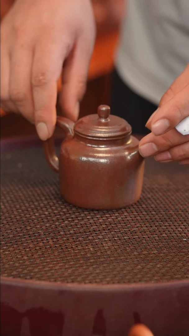 茶壶紫砂原矿手工制作柴烧