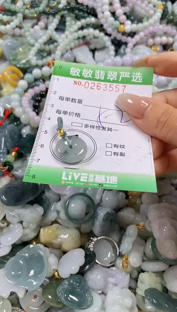 翡翠未镶嵌颈饰闪购0263557