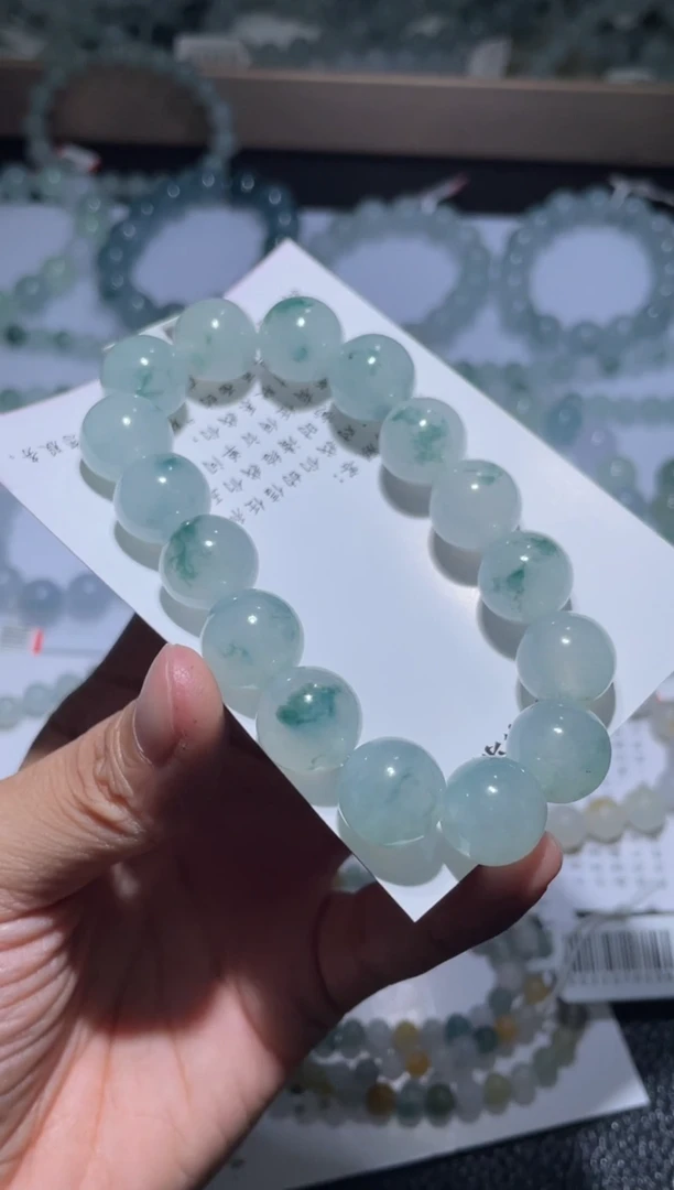 未镶嵌定制翡翠翡翠手串