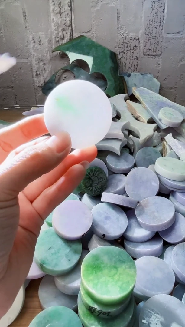 裸石翡翠天然翡翠A货503