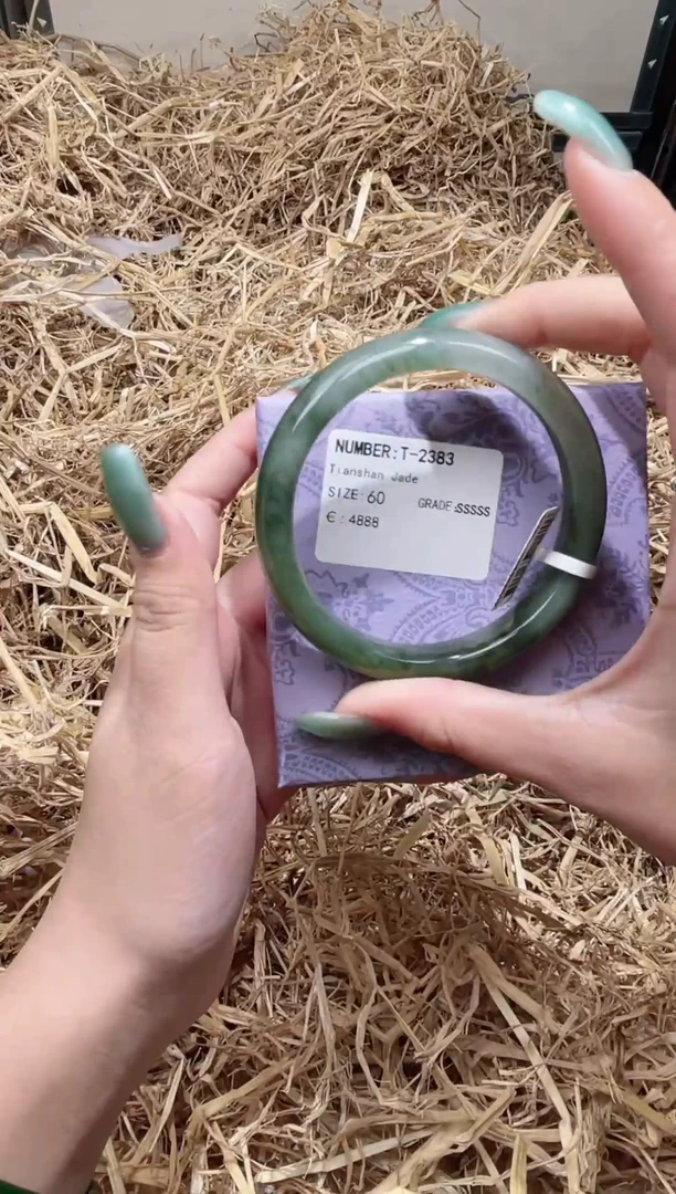 未镶嵌手镯石英质玉T2383Z