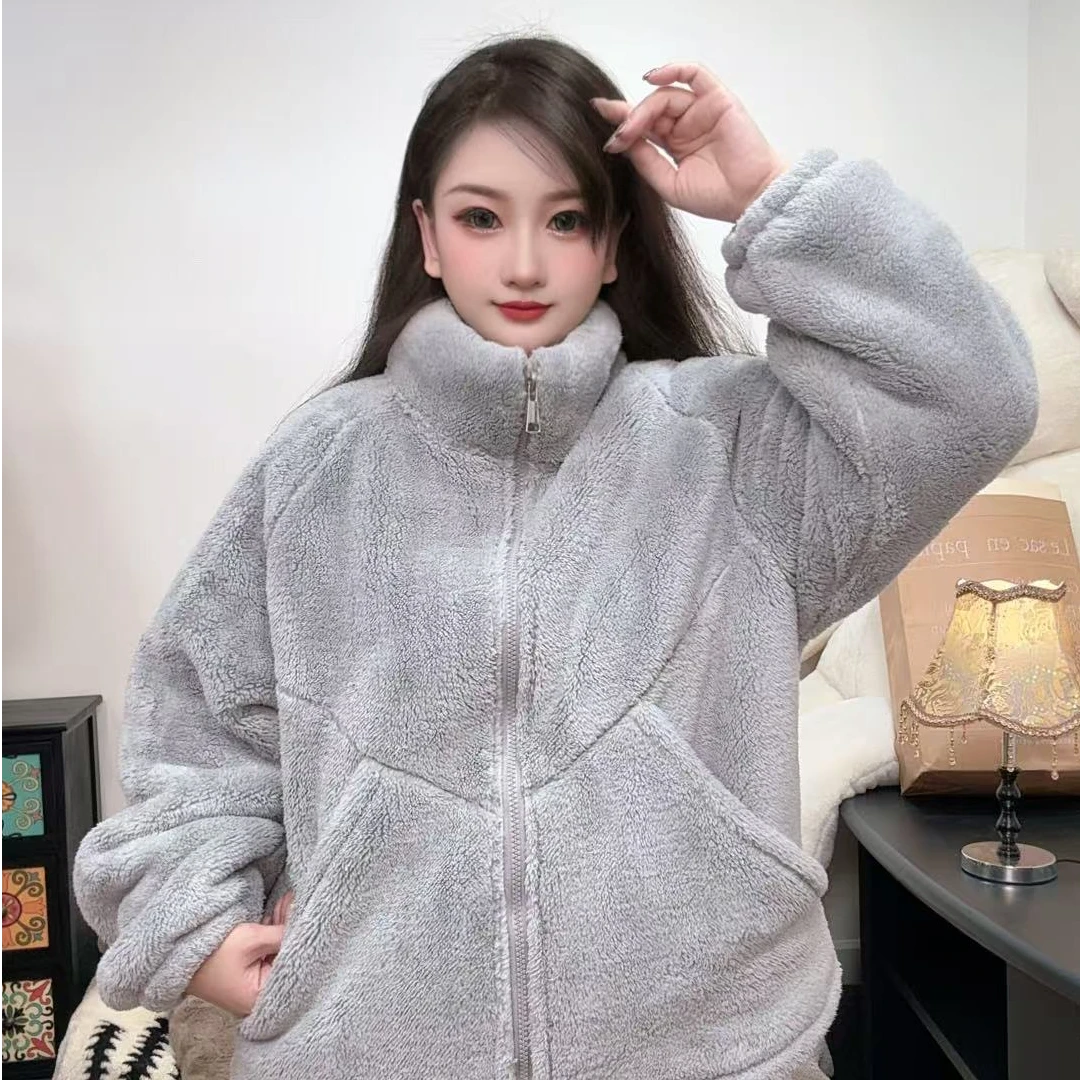 【双层复合绒】加厚! 加厚！2025情侣冬季家居服锁温保暖睡衣两件套
