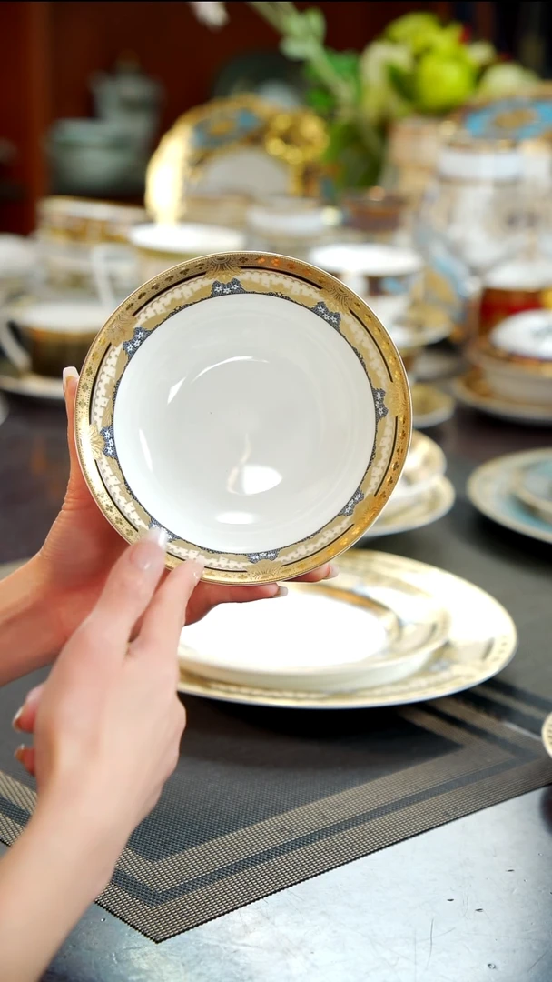 瓷片6英寸水果碗   1个