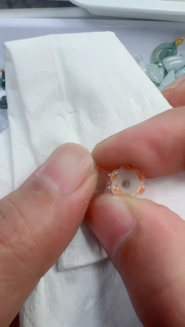 散珠翡翠435号链接，A货翡翠