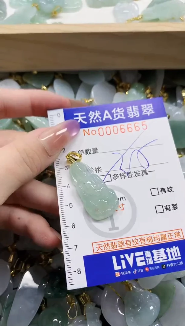 颈饰未镶嵌翡翠天然A货翡翠