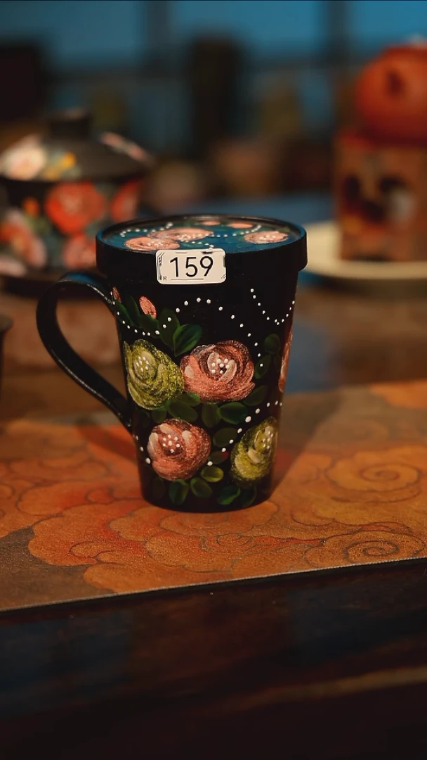 陶瓷景德镇高温釉下彩手工手绘款式@A0159@