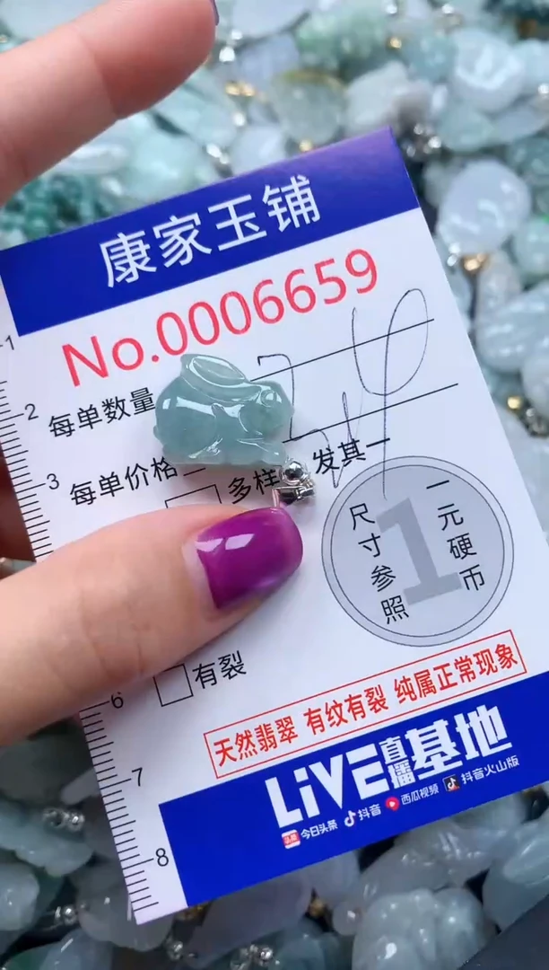 颈饰未镶嵌翡翠6659
