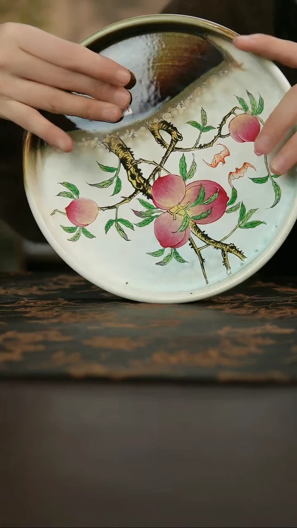 景德镇陶瓷杯碗柴烧多人