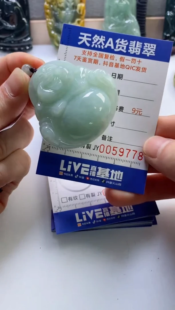 【闪购商品】翡翠挂件未镶嵌