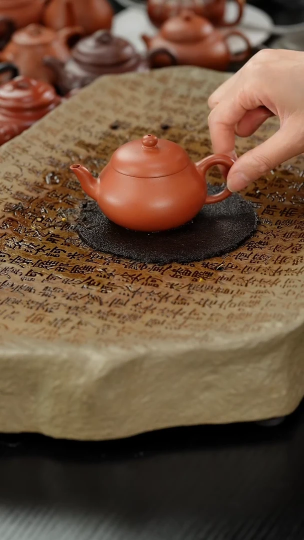 【闪购商品】紫砂茶壶lx老朱泥君德130cc