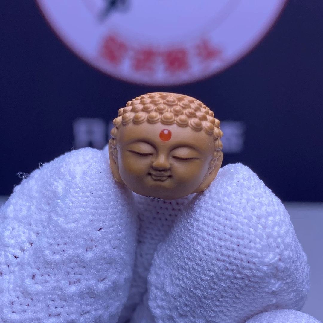 【玺诺宝宝佛单颗】全品猴头核桃雕刻款宝宝佛镶嵌猴头手串配饰精品