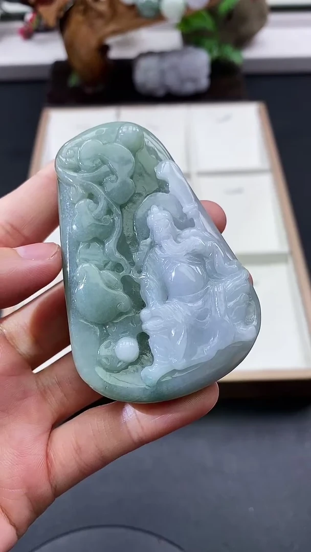 颈饰未镶嵌翡翠天然缅甸A货翡翠