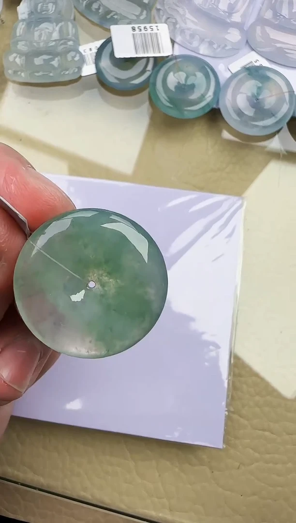 颈饰未镶嵌翡翠缅甸翡翠a货