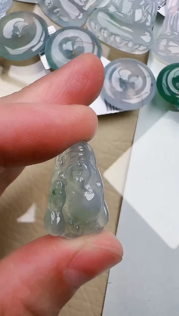 颈饰未镶嵌翡翠缅甸翡翠a货