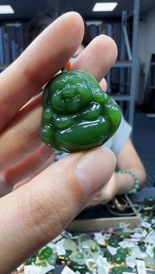 和田玉未镶嵌挂件1