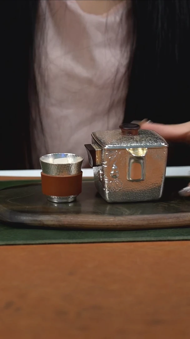 手工葫芦方壶+一银杯