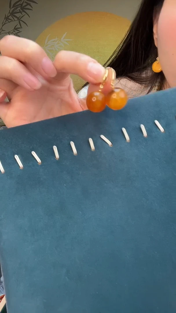 裸石琥珀未镶嵌A2740天然蜜蜡有瑕