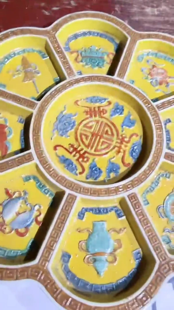 摆件景德镇陶瓷流水219