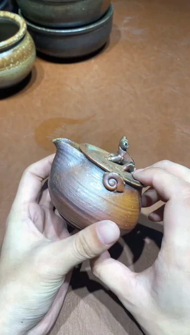 奢瓷/瑞寅柴烧茶器（宝瓶）955