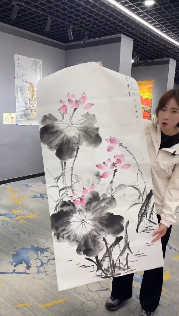 竖款年画艺术作品欣赏S72