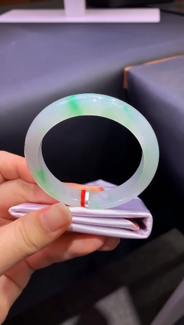 未镶嵌手镯翡翠-N14-正圈53