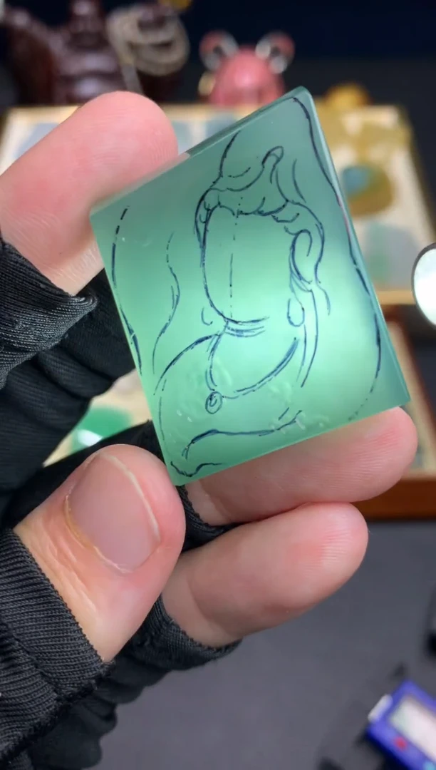 未镶嵌定制翡翠天然翡翠裸石（包工）
