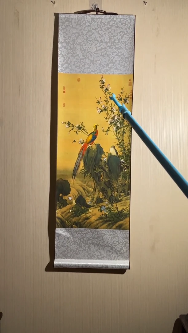 锦春图名家字画博物馆级别文创客厅玄关办公室山水花鸟