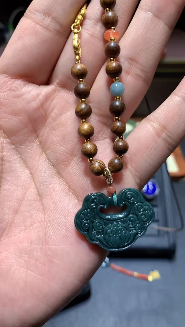 【闪购商品】翡翠颈饰未镶嵌P82【多样性发其一】